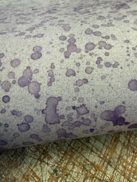 Image 3 of Purple hand splattered paper - 1 available 