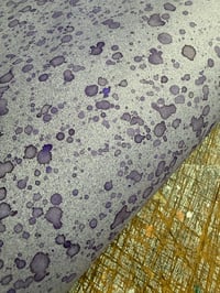 Image 5 of Purple hand splattered paper - 1 available 