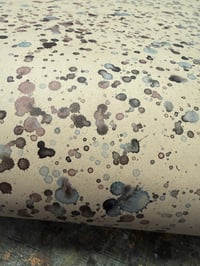 Image 1 of  Winter hand splattered paper - 1 available 