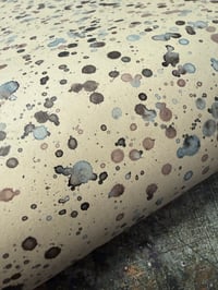 Image 2 of  Winter hand splattered paper - 1 available 