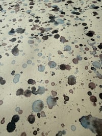 Image 3 of  Winter hand splattered paper - 1 available 