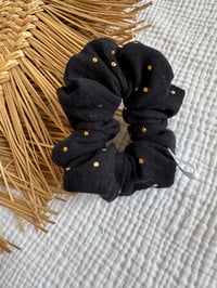 Image 2 of Chouchou Emma Noir / Gris 