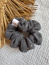 Image 3 of Chouchou Emma Noir / Gris 