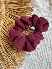 Image 3 of Chouchou Emma Violet / fleuri tournesol 