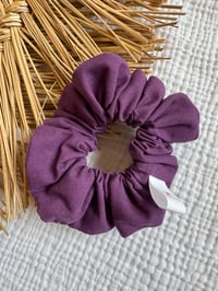 Image 2 of Chouchou Emma Violet / fleuri tournesol 