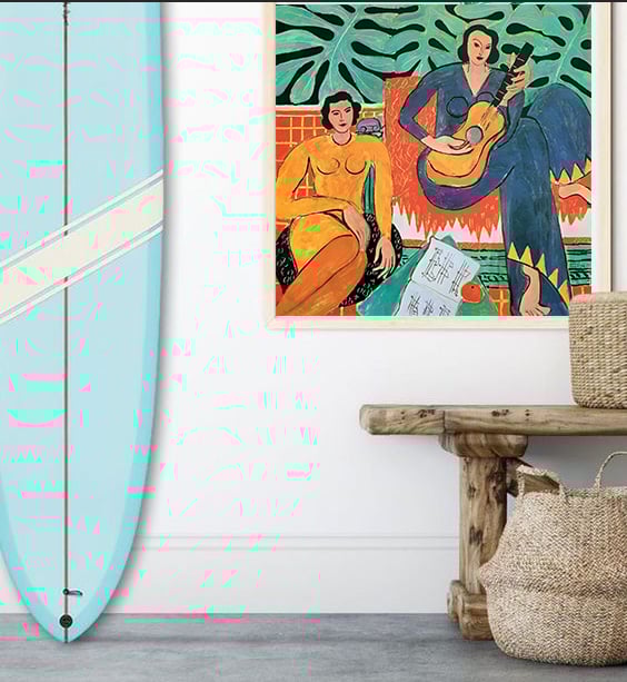 Henri Matisse | La Musique | 1939 | Painting Poster | Wall Art Print | Home Decor