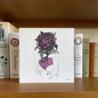 PRINT CHRYSANTHEMUM