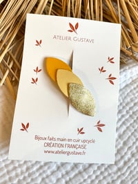 barrette Paulette Jaune