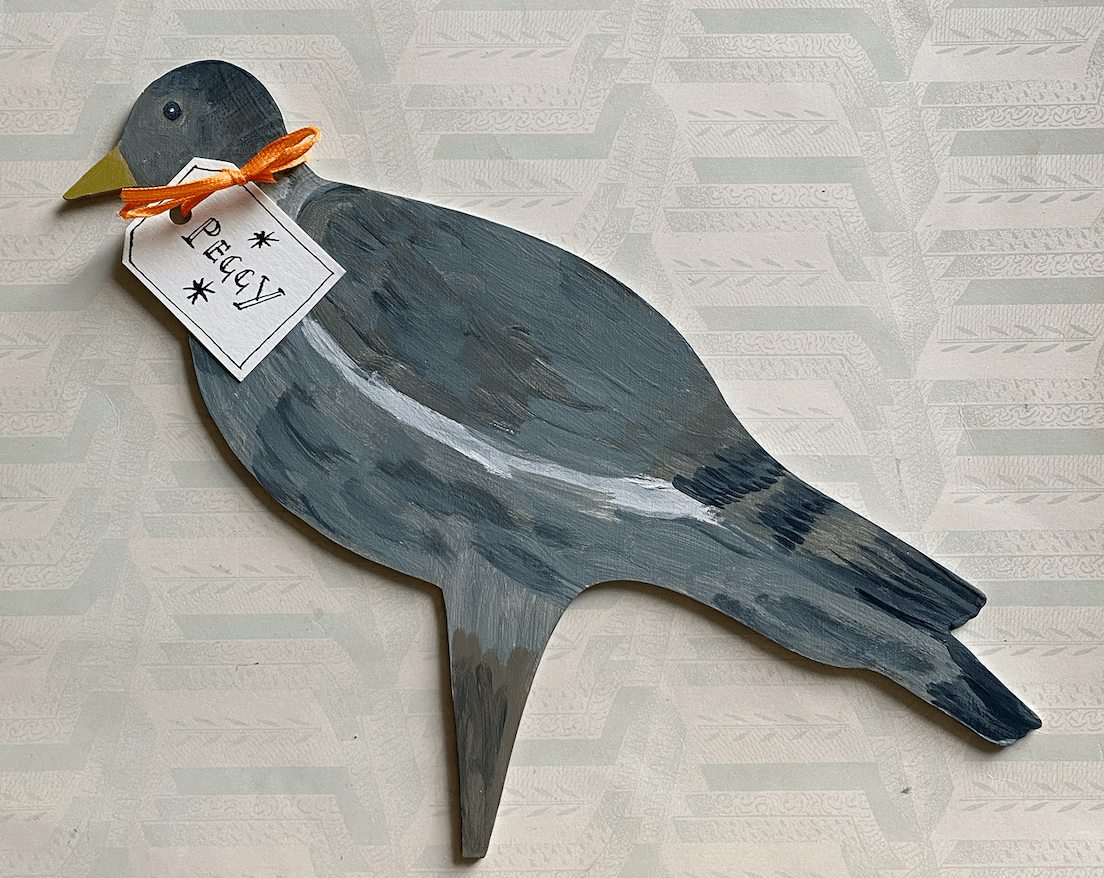 Image of Plant Pot Pigeon Peggy