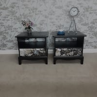 Image 3 of Stag Bedside Cabinets.