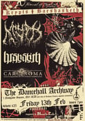 Image of TICKETS NOW ON THE DOOR - KRYPTS, BARSHASKETH + CARCINOMA