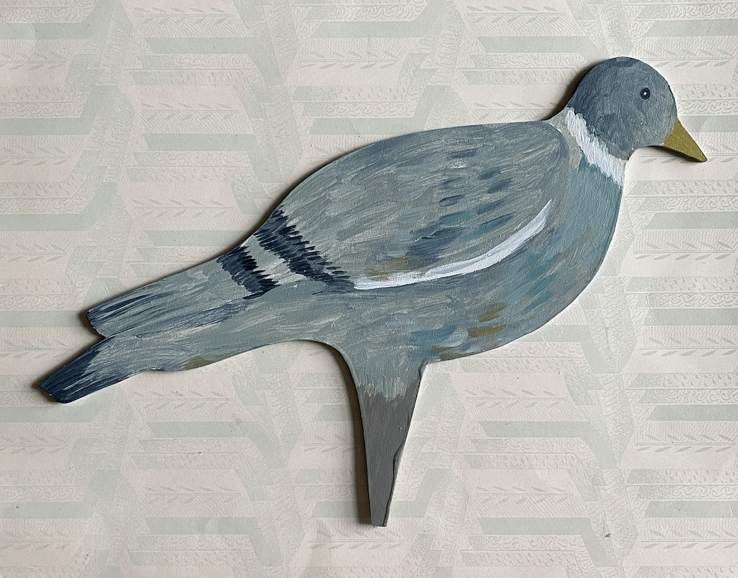 Image of Plant Pot Pigeon Polly