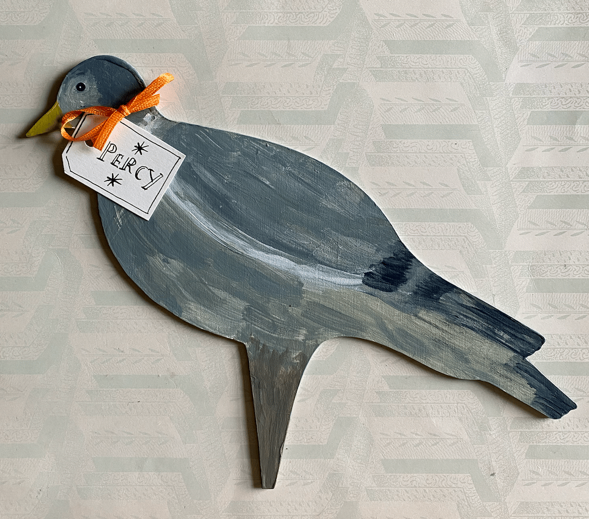 Image of Plant Pot Pigeon Percy