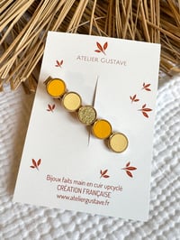 barrette Marie Jaune