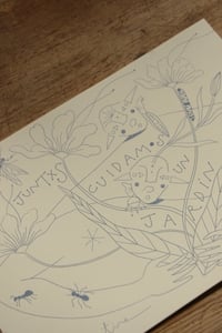 Image 1 of lámina JUNTXS CUIDAMOS UN JARDÍN