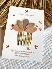 barrette peigne Aurore Nude