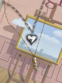Image 3 of Kiss & Tell halsketting met blokje 