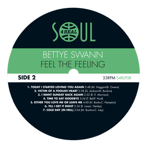 Image of Bettye Swann - Feel The Feeling - Soul4Real LP - In Stock Now!