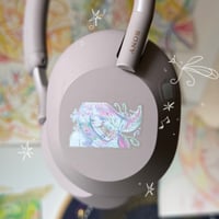 Image 3 of flurries snowy glitter sticker sheet 