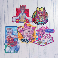 Image 3 of Uma Musume Stickers.
