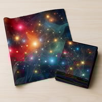Image 1 of STELLAR BURST GALAXY FABRIC BY THE YARD