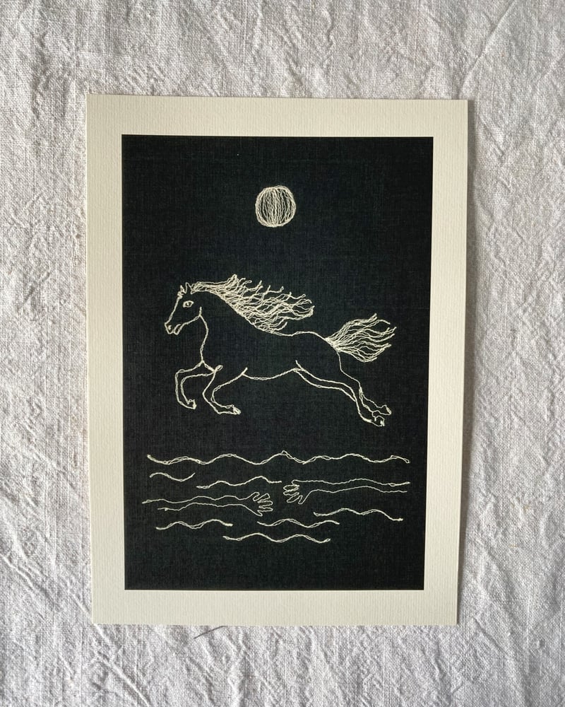 Image of Lámina "Cabalo" A4