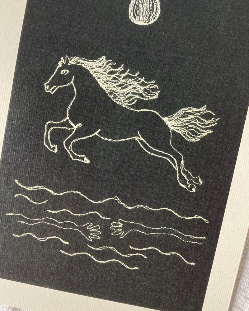 Image of Lámina "Cabalo" A4