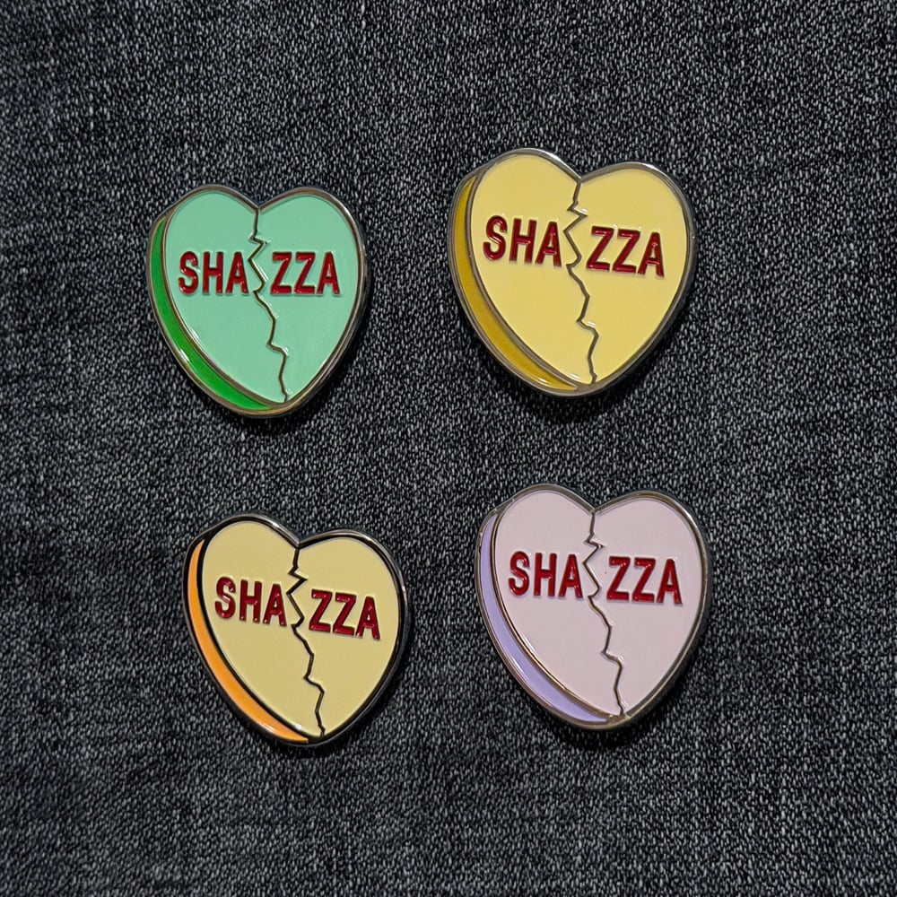 Image of Sweet Heart Shazza Pins