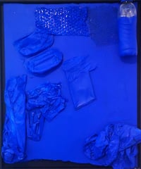 Image 2 of "Fragment anthropocène de l’homo-detritus" 1, trash art 