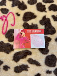 RED/PINK KISS CARD 