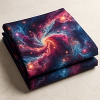 Image 2 of COSMIC HURRICANE FABRIC BY THE YARD