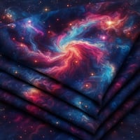 Image 1 of COSMIC HURRICANE FABRIC BY THE YARD