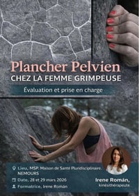 Image 1 of 2026 - Irene Roman - Plancher pelvien chez la femme grimpeuse