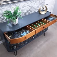 Image 4 of Classic Nathan Squares Sideboard/Cocktail cabinet.