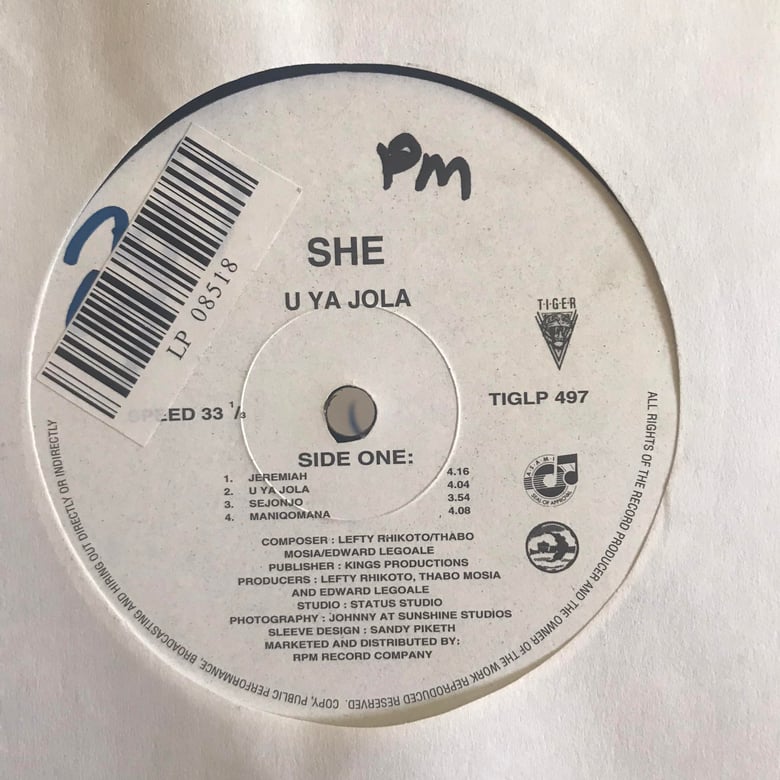 Image of She - U Ya Jola