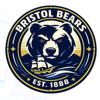 Image 1 of Bristol Bears Rugby Fan Tote Bag |Gift Idea for Bristol Bears Fans