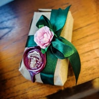 Image 5 of Handmade sea witch Scallop Shell Pendant with Moonstone & Ethiopian Opals