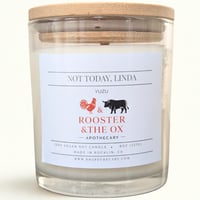 Image 1 of Not Today, Linda Soy Candle – Bright Yuzu Citrus | 100% Soy Wax Candle