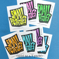 7 pack - Small Potatoes Zine Issues 1-7