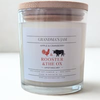 Image 1 of Grandma’s Jam Soy Candle – Cranberry, Apple & Cinnamon Sugar | 100% Soy Wax Candle