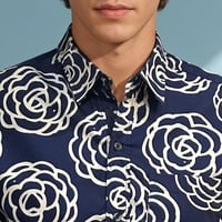 Image 2 of Camisa manga corta rosabel azul