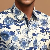 Image 2 of Camisa manga corta abuelillos blanca