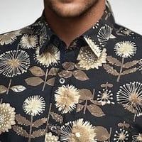 Image 2 of Camisa manga corta abuelillos negra