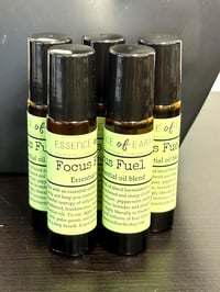 Focus Fuel Essential Oil Blend – Aromatherapy Roll-On for Clarity & Head Tension Relief
