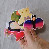 Image 1 of 5 different Stickers