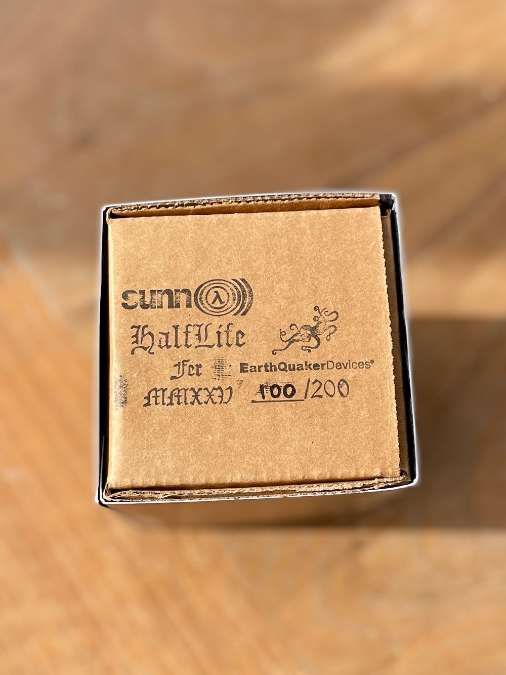 SUNN O))) HalfLife Fer MMXXV LIMITED EDITION OCTAVE FUZZ #100 of 200 OOP