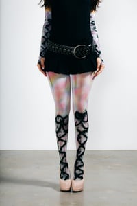 Image 1 of lace up bows ✶ black