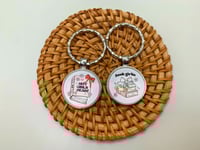 Bookish Keychains