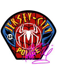 SPIDER-MAN JCPD MINI VINYL PATCH