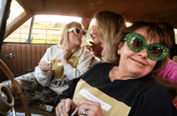 Image 3 of The Black and Gold Barnboro Light Sweater